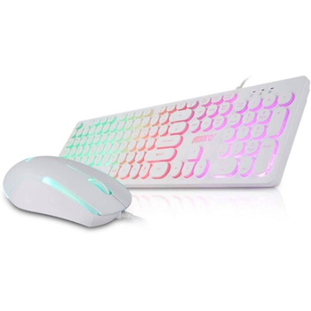 [ABKO] RGB LED Gaming Keyboard + Mouse Set